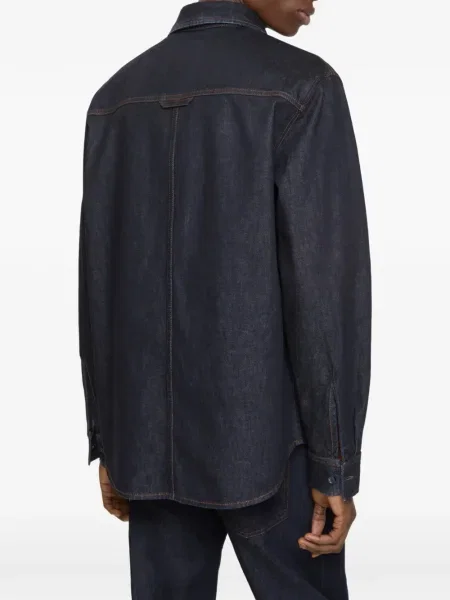 Farmering Burberry kék