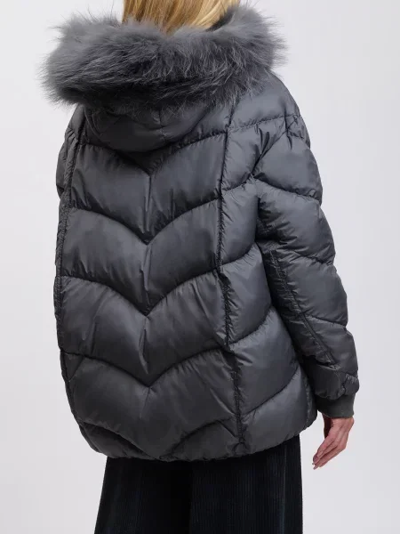 Пуховик Diego M сірий