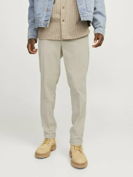 JACK & JONES Pantaloni eleganți JPStace JJCorduroy' bej