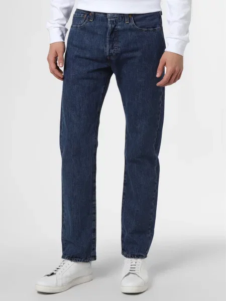 Levi's Jeansy Mężczyźni jednolity niebieski