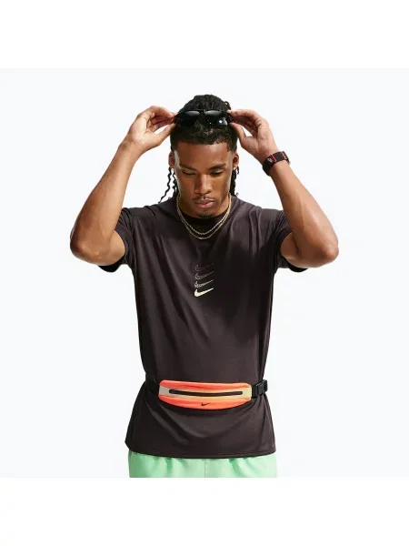 Tricou de alergare pentru bărbați Nike Dri-Fit Running Top tar