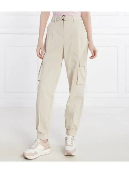 GUESS Pantaloni cargo | high waist bej