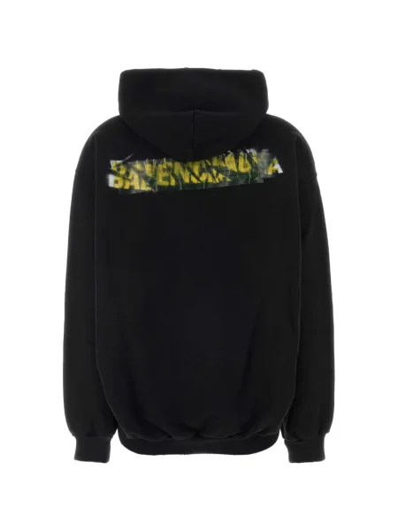 Hoodie Balenciaga με σχέδιο μαύρο