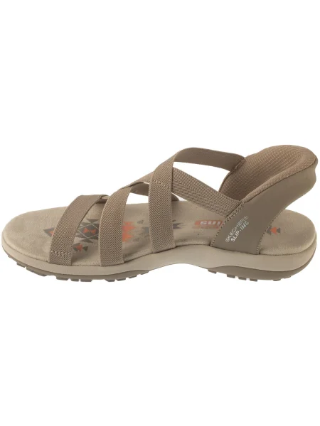 Strečové tenisky Skechers béžová