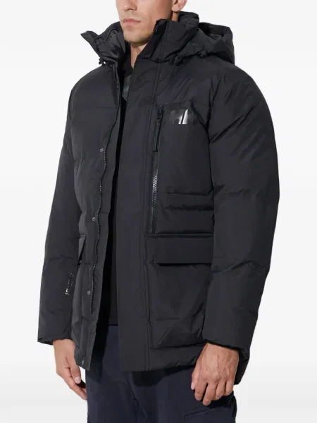 Geacă Helly Hansen cu glugă negru