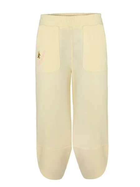 TATUUM Pantaloni ELEGIS deschis galben
