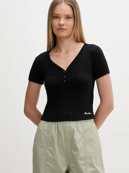 Guess Jeans t-shirt czarna