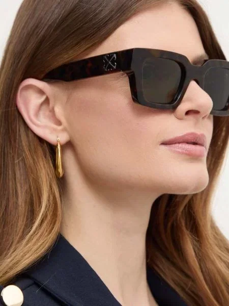 Off-White Ochelari de soare Maro alb
