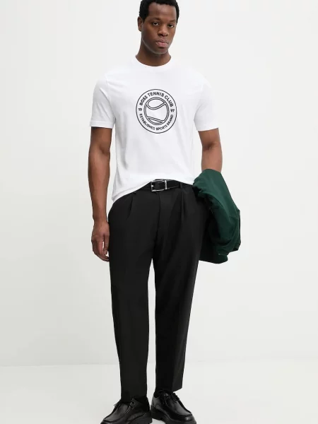 Футболка Boss Green зеленая