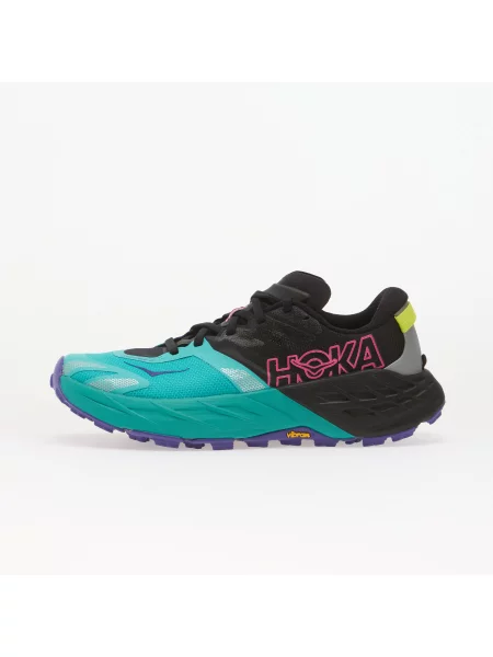 Sneakers Hoka® W Speedgoat 7 Black/ Electric Aqua EUR 39 negru