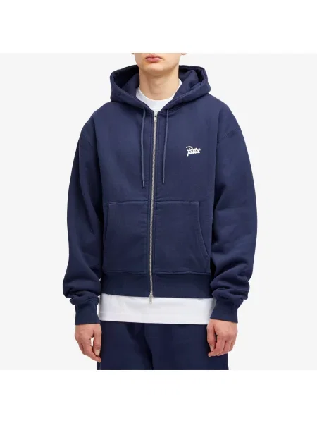 Bluza z kapturem Patta czarna