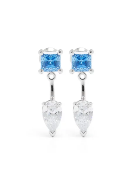 Cercei Swarovski de cristal albastru