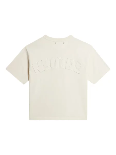 Koszulka Golden Goose z autografem beżowa