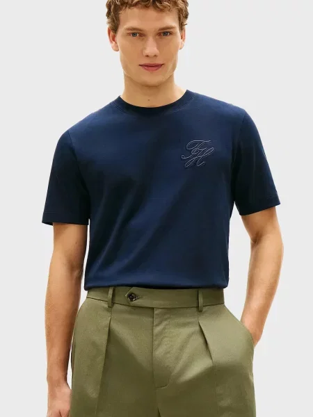 Футболка Tommy Hilfiger синя