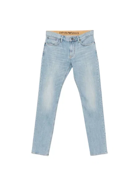 Jeansy Emporio Armani niebieskie