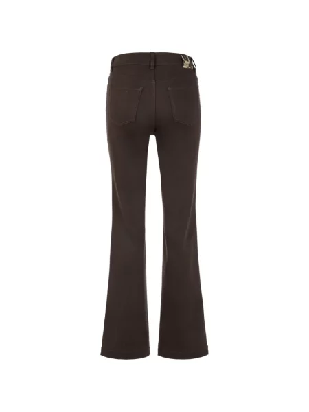 Pantaloni Marccain cu imagine cu model leopard maro