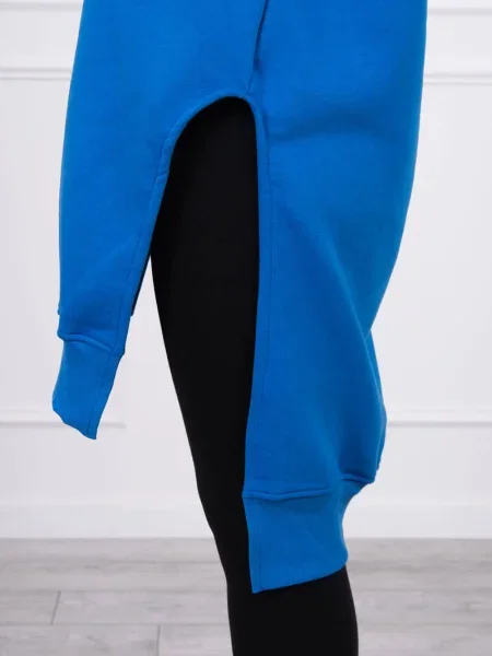 Hanorac Kesi cu crăpătură albastru