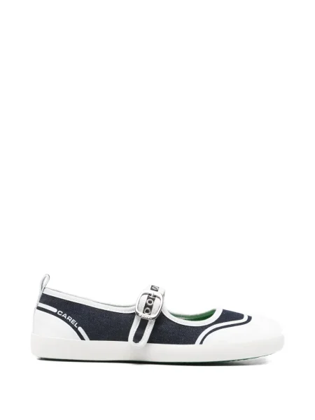 Sneakerși Carel Paris cu cataramă albastru