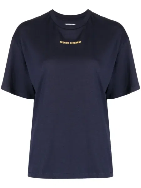 Koszulka Opening Ceremony z nadrukiem niebieska
