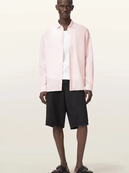 Льняная рубашка Allsaints