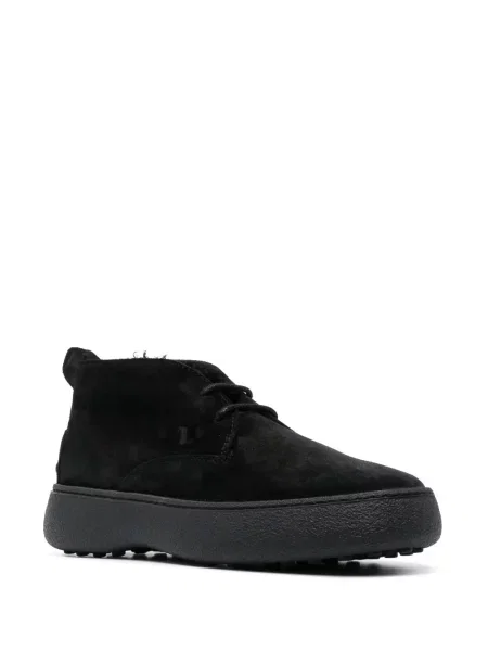 Ghete desert Tod's din piele de căprioară negru