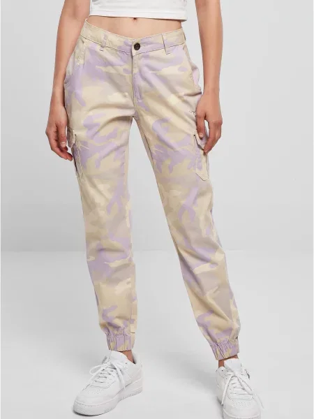 Spodnie cargo Urban Classics z wysoką talią