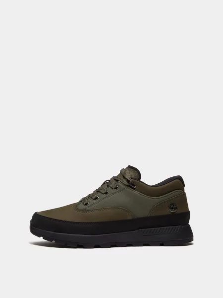 Повседневные кроссовки Timberland из нубука зеленые
