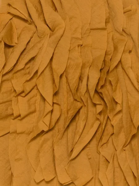 Bluzka z falbankami Alpha Studio z falbankami żółta