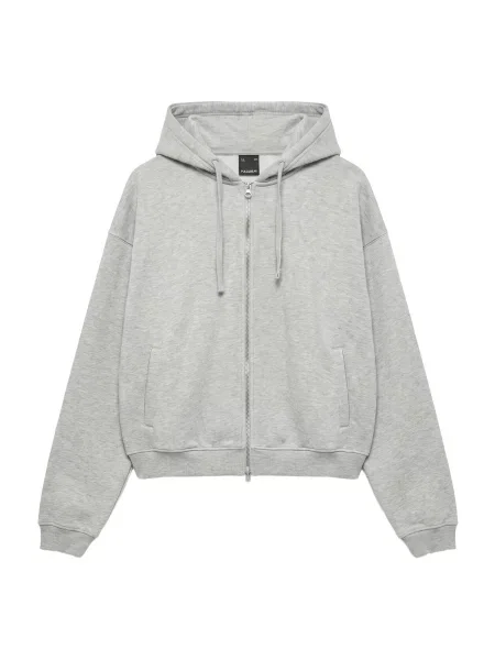 Pull&Bear Hanorac deschis gri