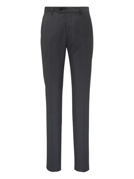 Pantaloni Maurizio Baldassari de lână gri