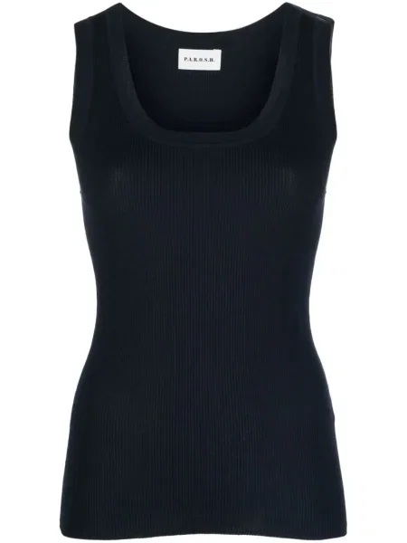 Top P.a.r.o.s.h. tricotate albastru