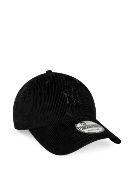 Șapcă New Era Cap de catifea cord negru