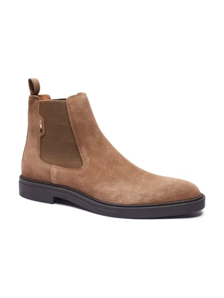BOSS BLACK Ghete chelsea Calev_Cheb_sdfb | piele întoarsă negru