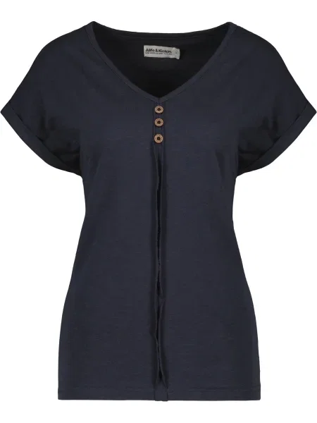 Alife and Kickin Tricou Anais marin albastru