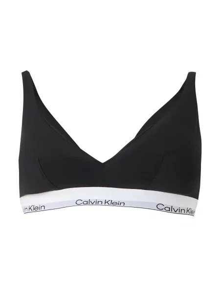 Calvin Klein Underwear Sutien gri deschis / negru alb