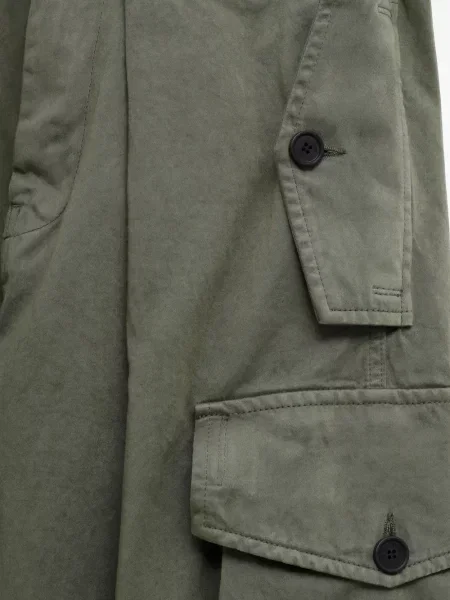 Cu centură pantaloni cargo Loewe verde