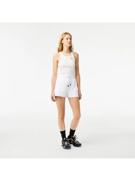 Шорты Lacoste белые