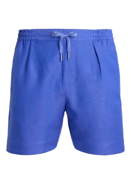 Plisované kraťasy Ralph Lauren Purple Label modré