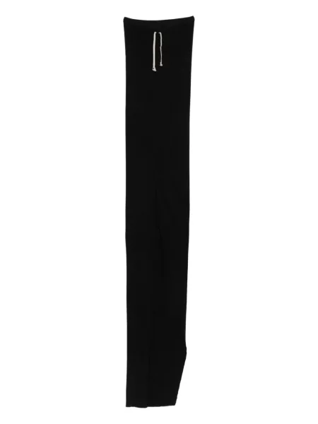 Fusta maxi Rick Owens Drkshdw cu crăpătură negru