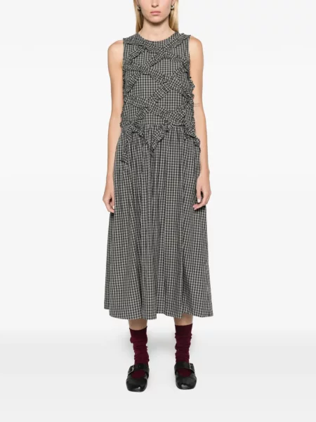 Rochie Damson Madder fără mâneci verde