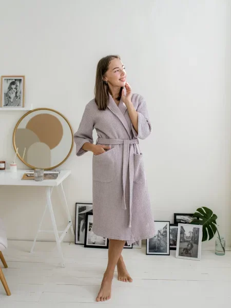 Cosy Халат фіолетовий