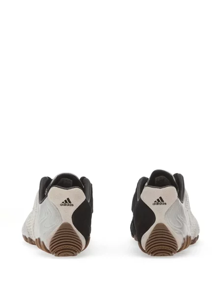 Leopárdmintás póló Adidas fekete
