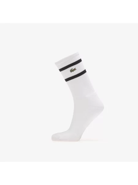 Lacoste skarpety białe