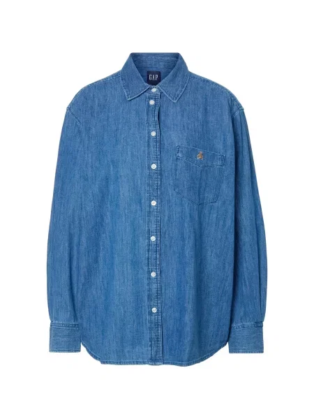GAP Bluză BRANNAN denim albastru