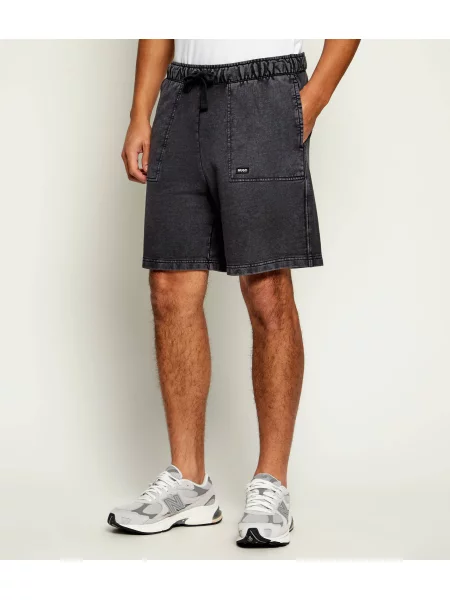 Hugo Blue Pantaloni scurți Nemenshort negru