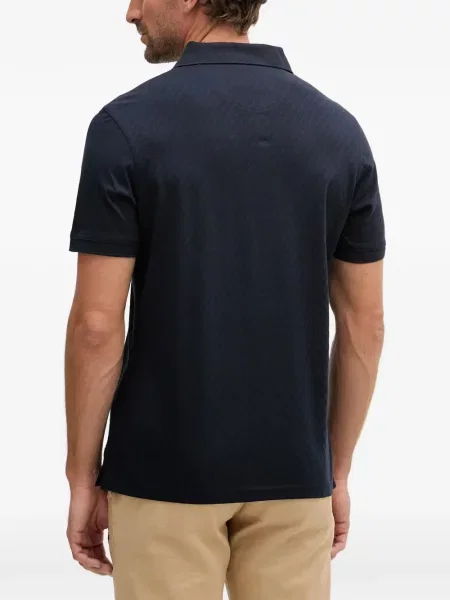 Tricou polo Barbour albastru