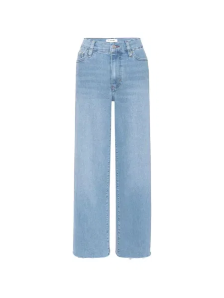 Blugi cu picior larg Frame albastru