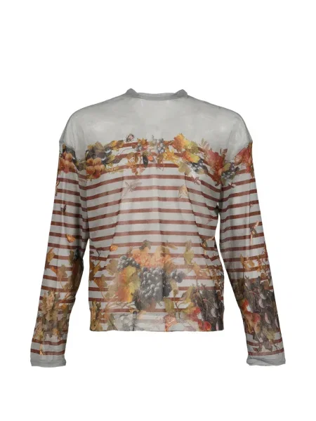 Tricou Jean Paul Gaultier cu dungi gri