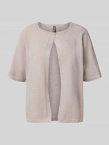 Kardigan o kroju regular fit z zapięciem na guzik model ‘BREE’ Pieces