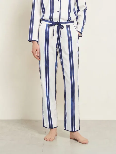 Cyberjammies Spací Kalhoty tmavě modrá bílá